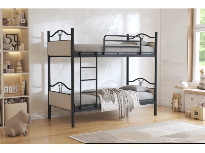 Двуетажно метално легло Фано DORA